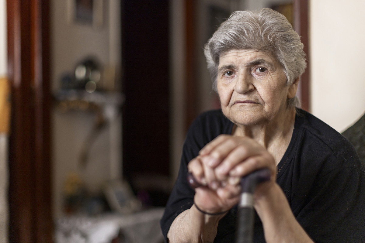 emerytka w mieszkaniu