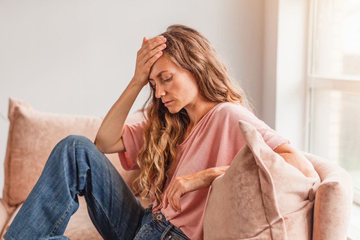 kobieta 30+ załamana