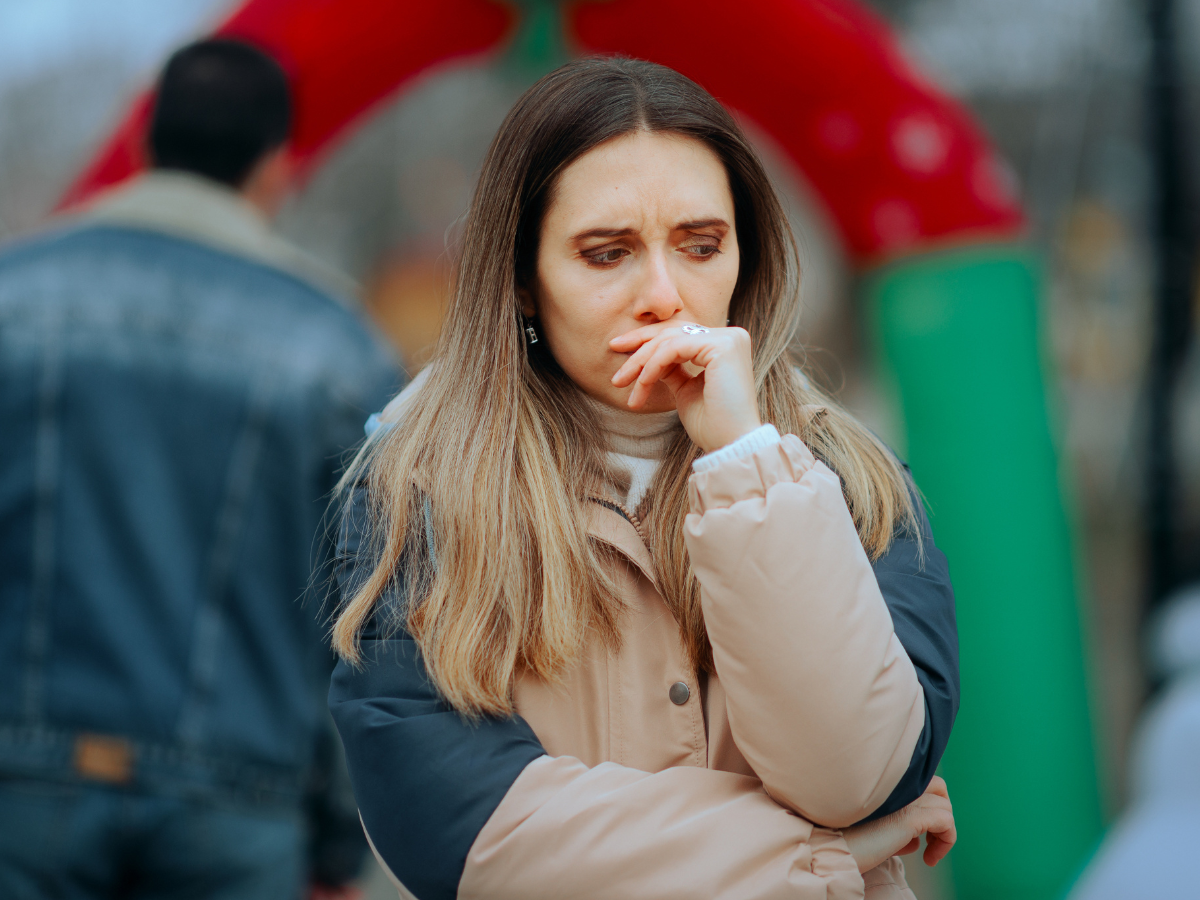 rozczarowana kobieta