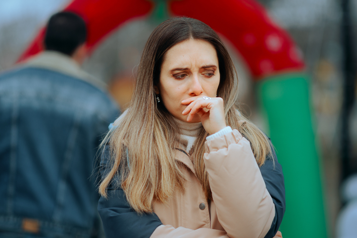 rozczarowana kobieta