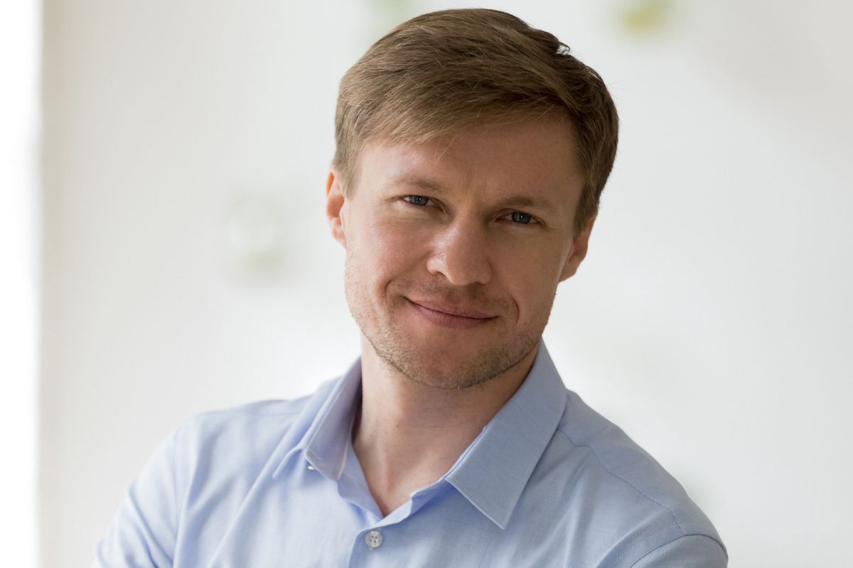 młody mężczyzna portret