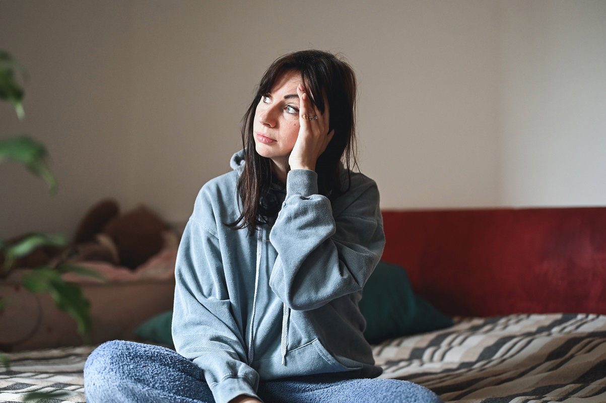 zdenerwowana kobieta