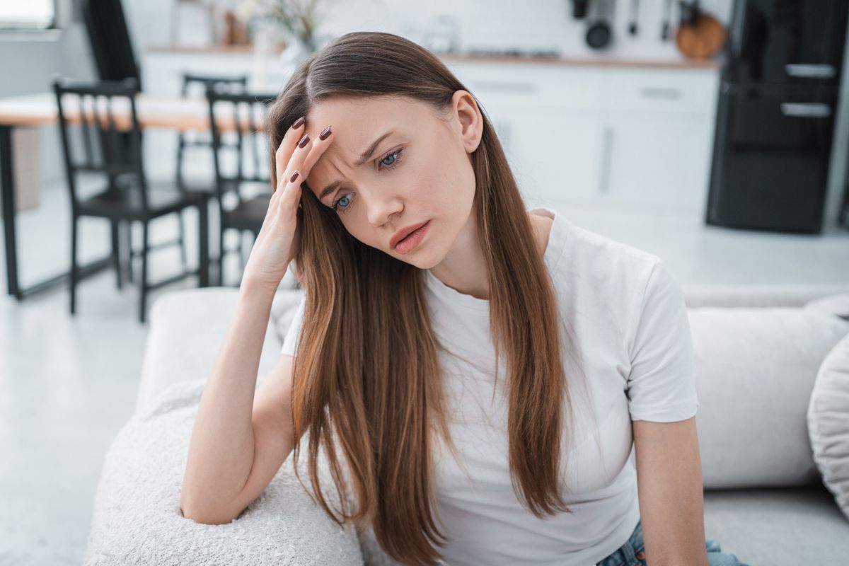 kobieta 30+ załamana