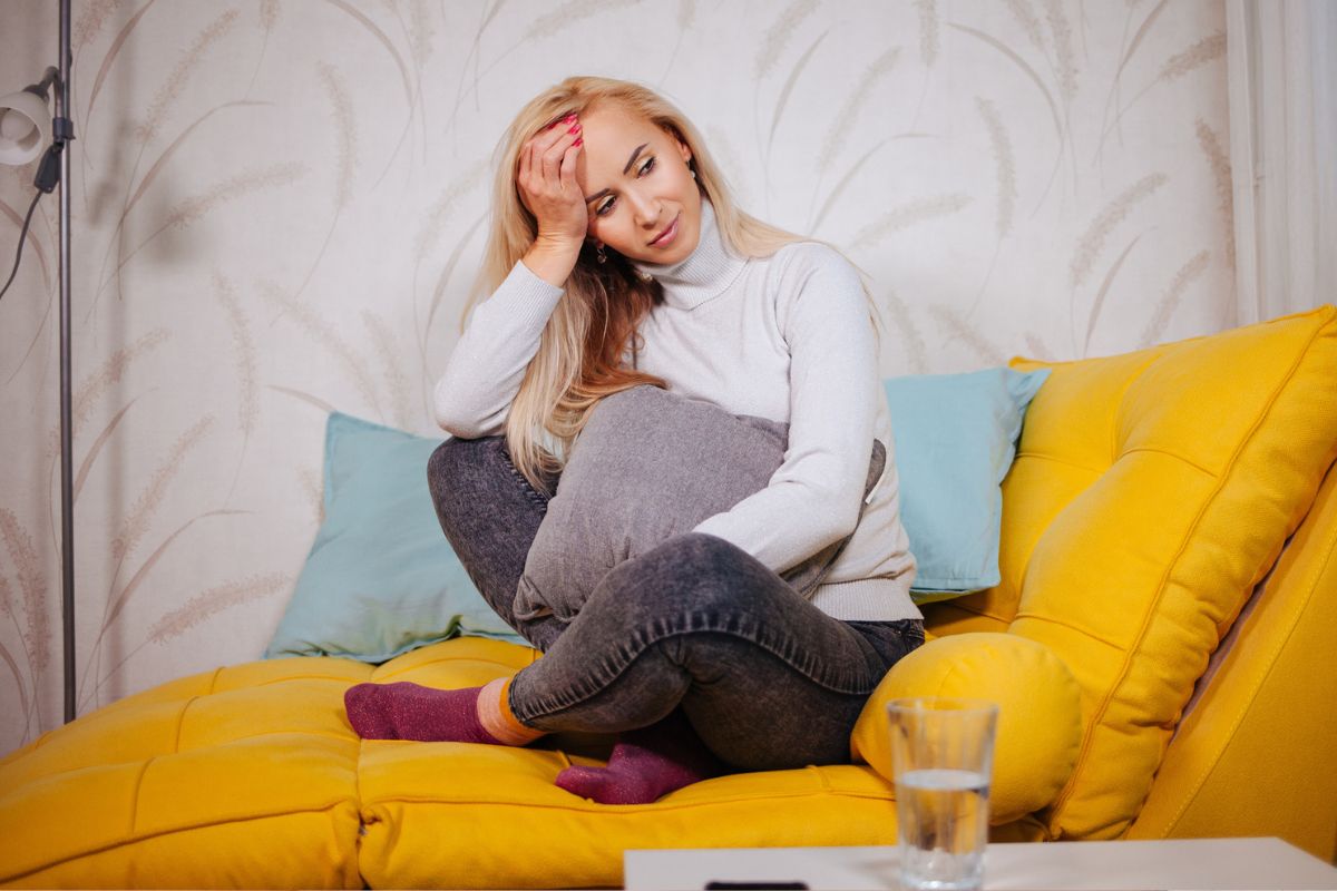 kobieta 30+ załamana, walentynki