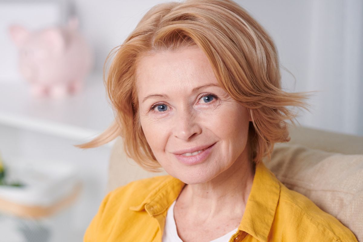 kobieta w dojrzałym wieku