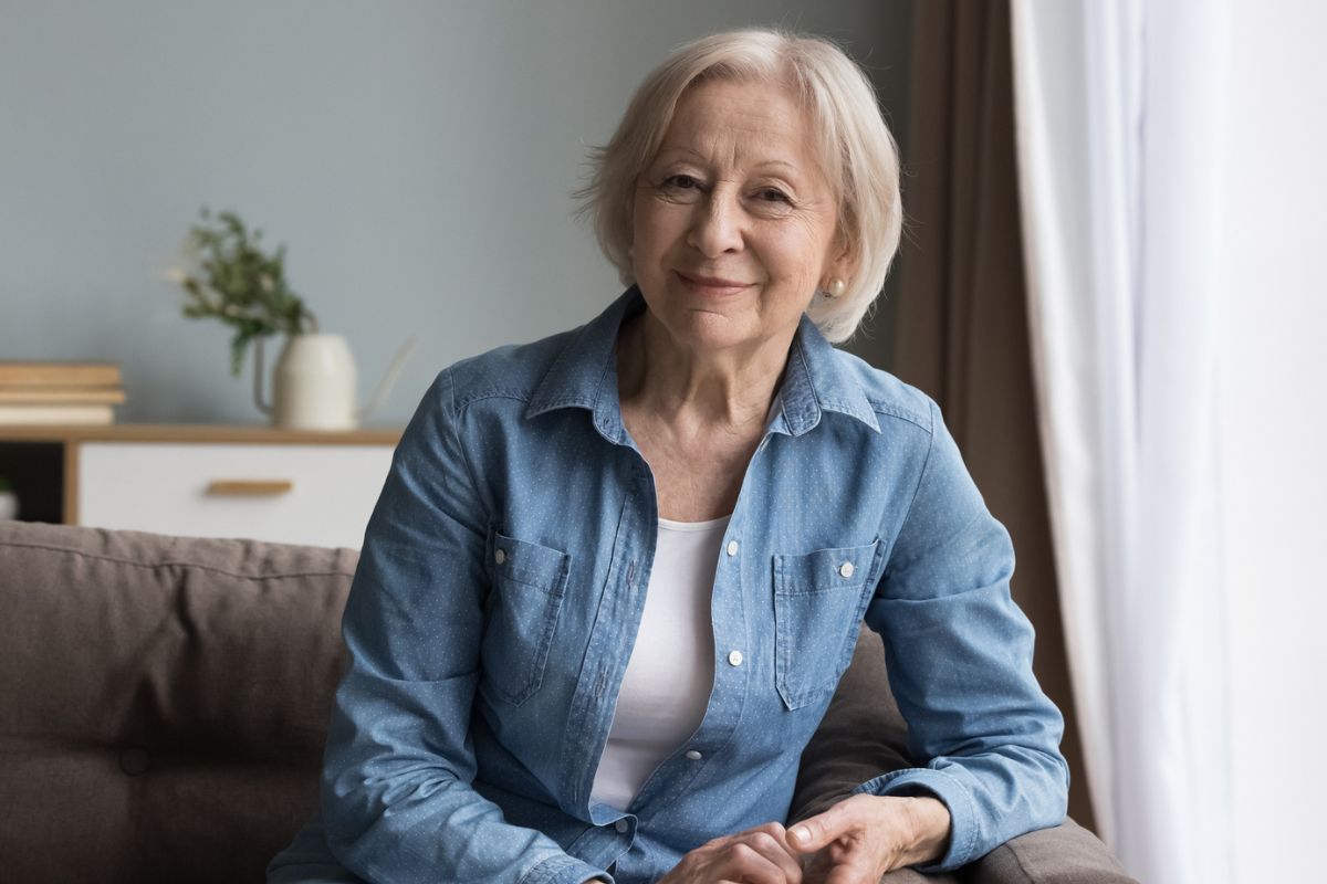 kobieta w dojrzałym wieku