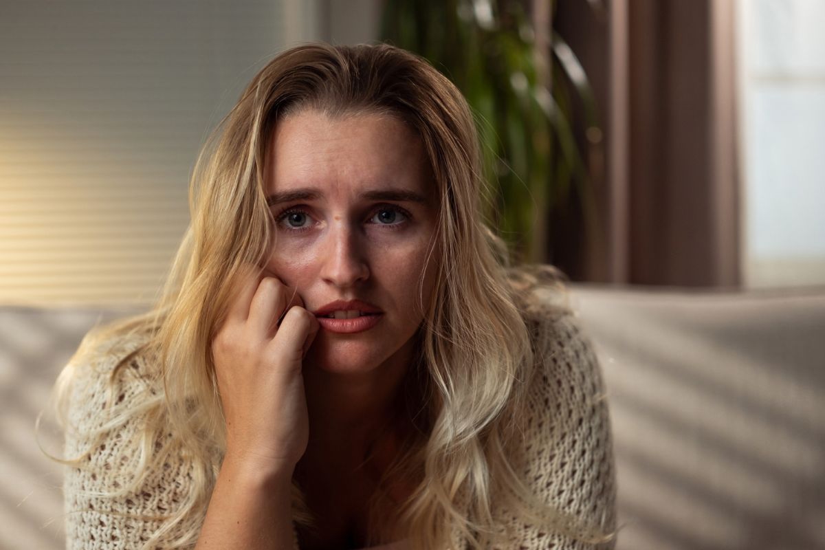 kobieta 30+ załamana