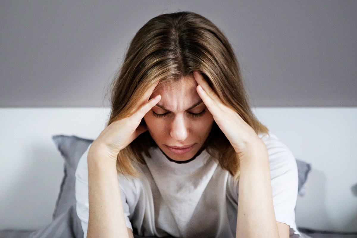 zdenerwowana kobieta