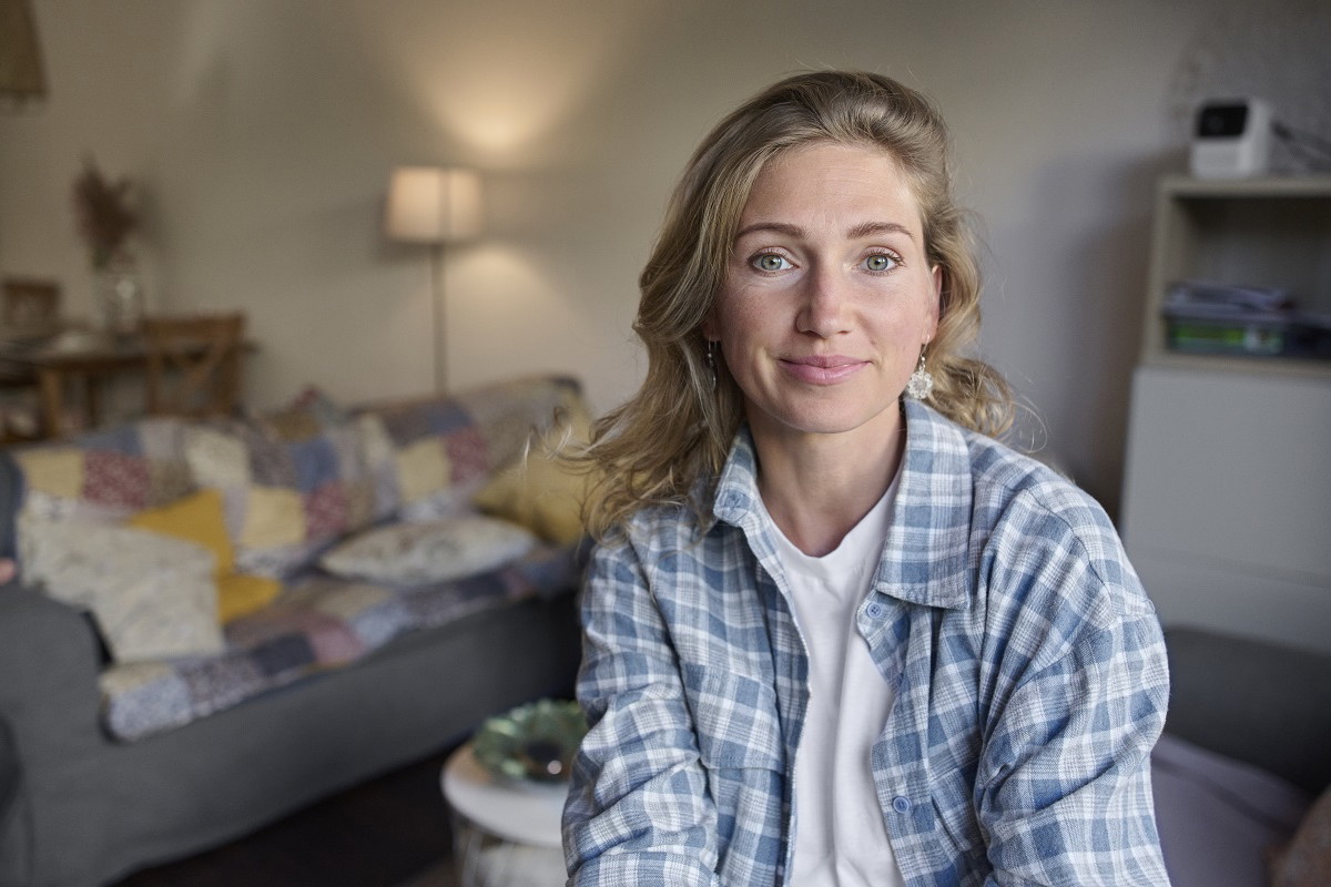 uśmiechnięta kobieta