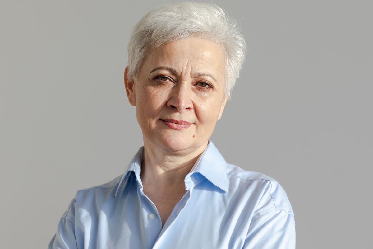 kobieta na emeryturze