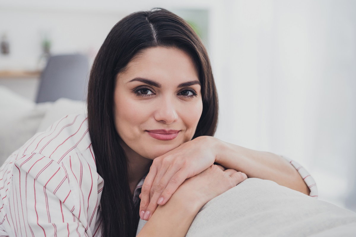 uśmiechnięta kobieta