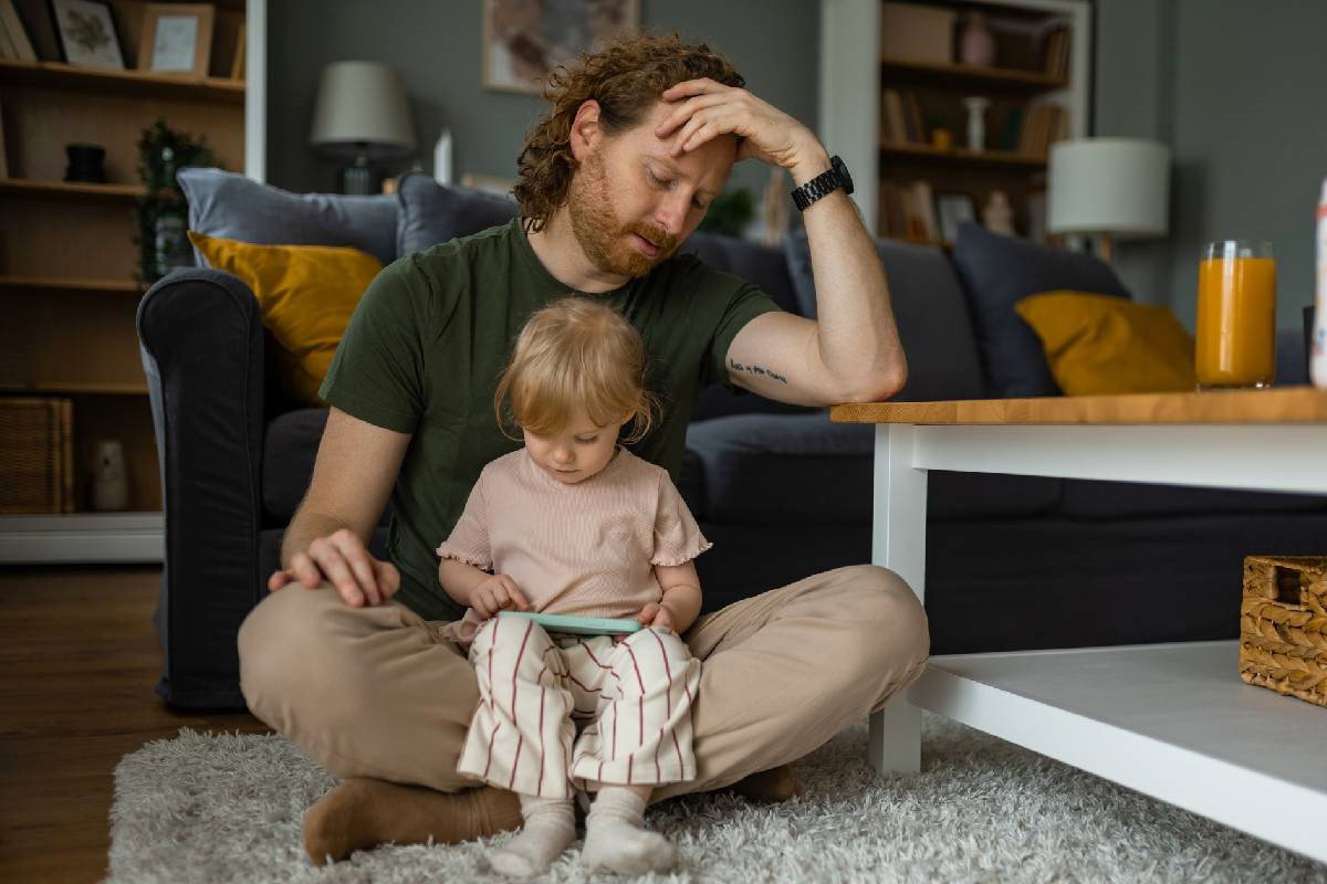 Moja żona wyjechała i zostawiła mnie z córką pierwszy raz
