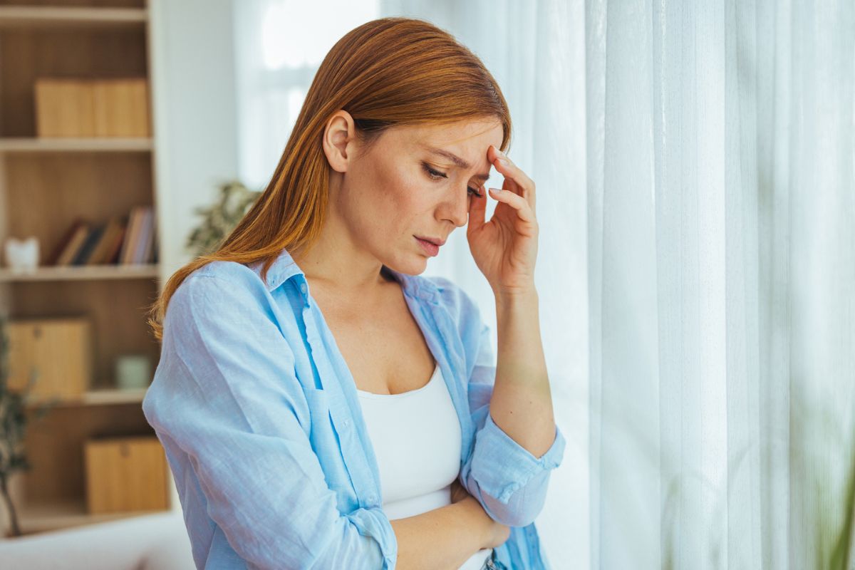 kobieta 30+ załamana