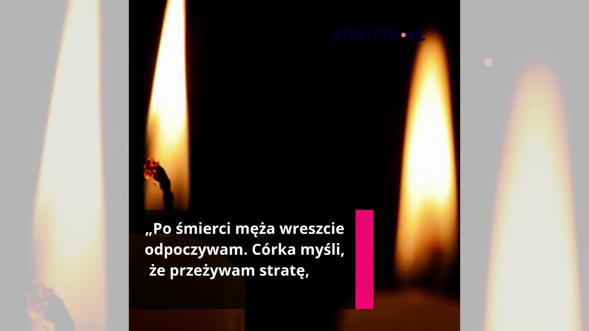 „Od śmierci męża jestem najszczęśliwszą wersją siebie. Córka przeciera oczy, a ja w końcu czuję, iż mogę oddychać”
