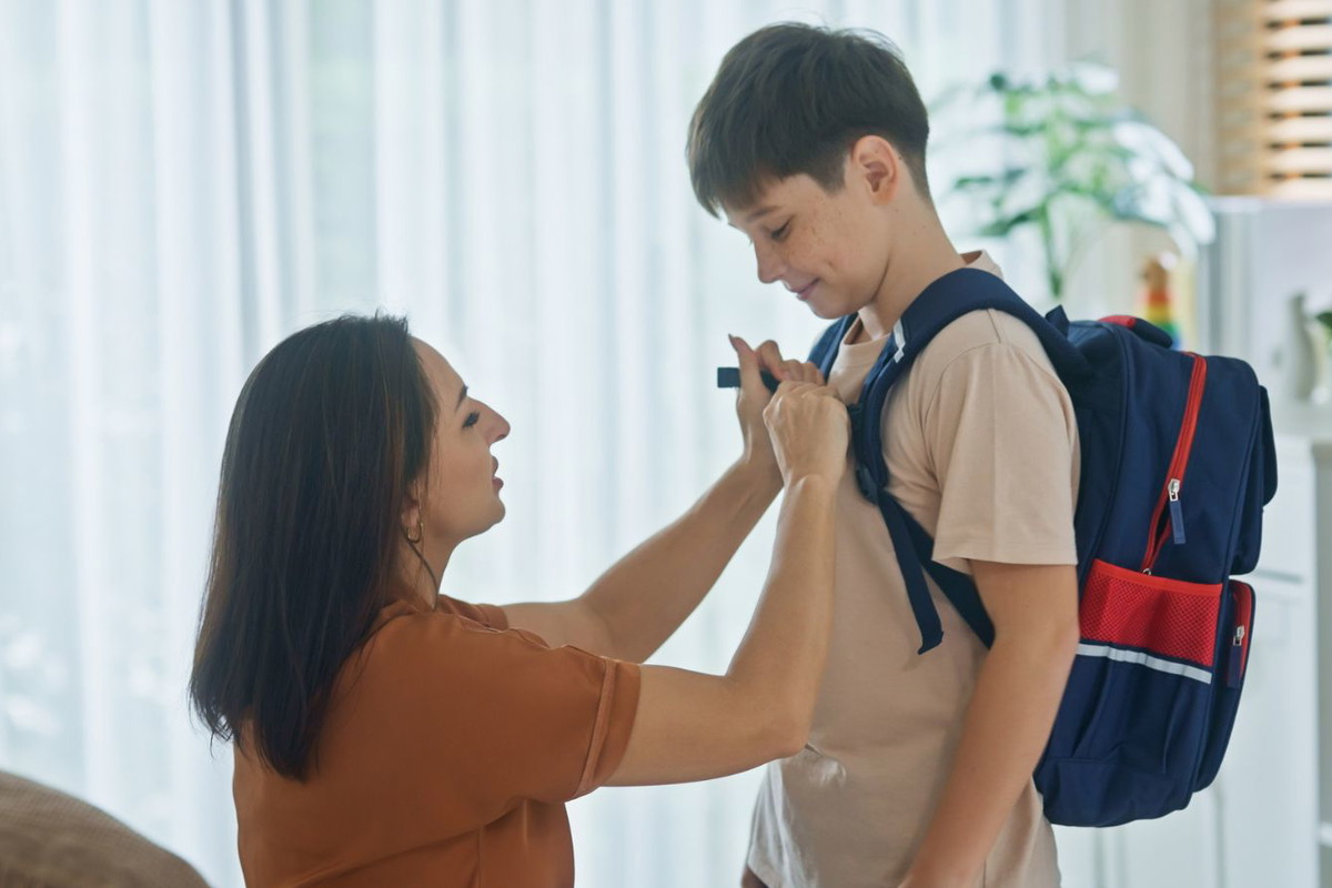 mama z synem