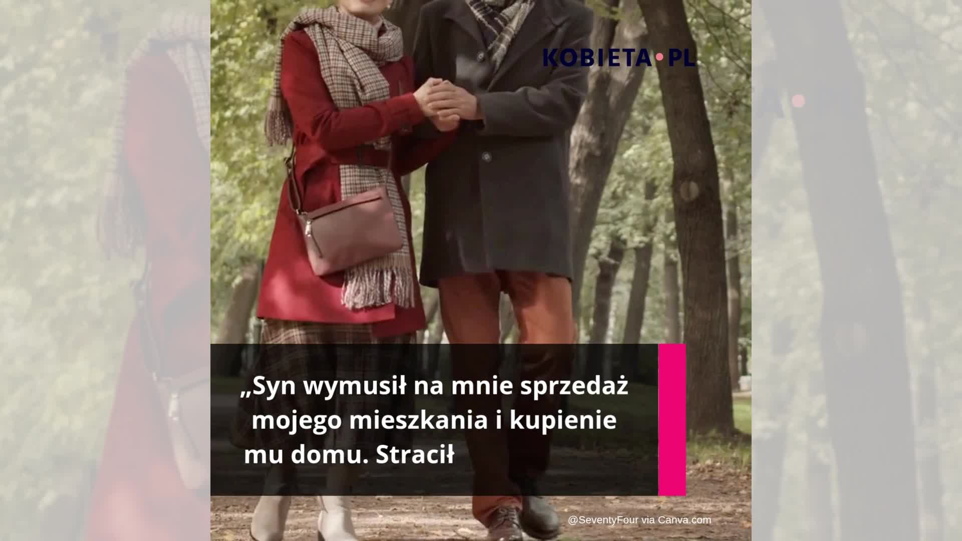 „Oddałam wszystko synowi, bo obiecał, iż poda mi szklankę wody na starość. Z dobrego serca wpakowałam się w bagno”