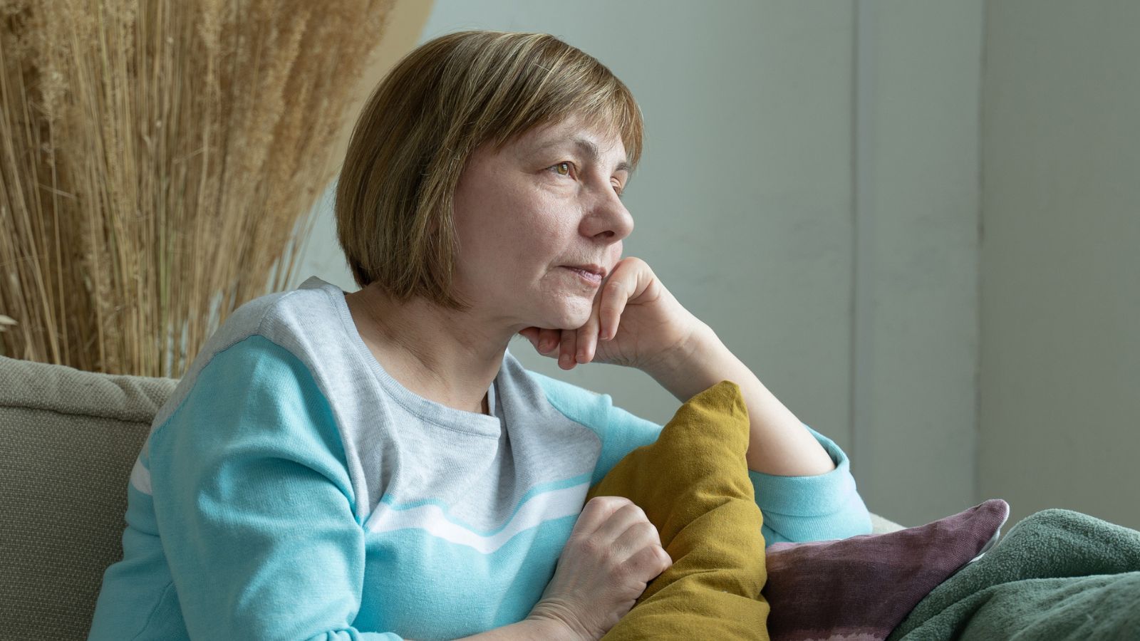 zmartwiona kobieta