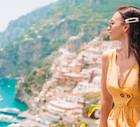 kobieta w Positano