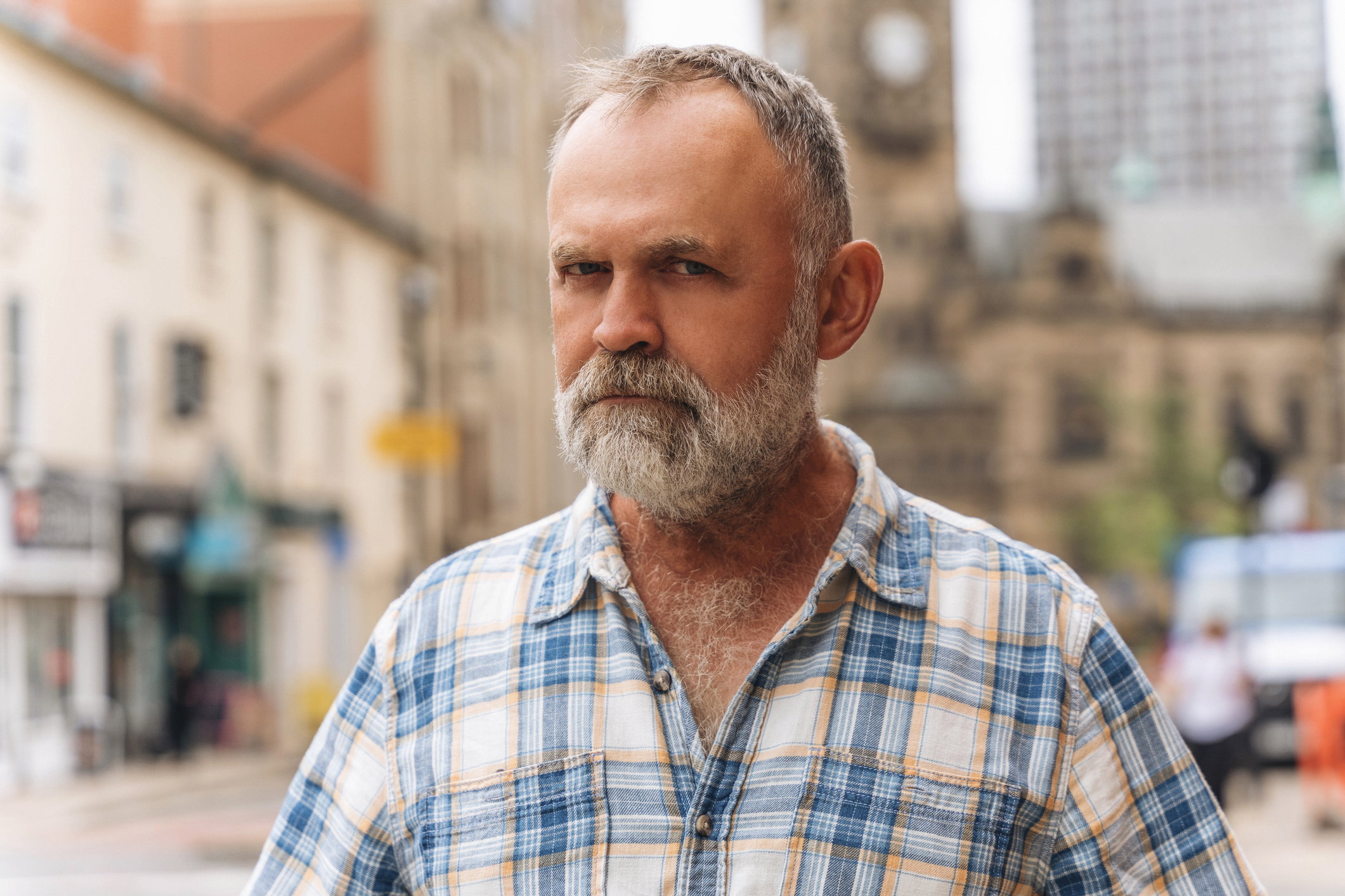 mężczyzna 50+ poważny
