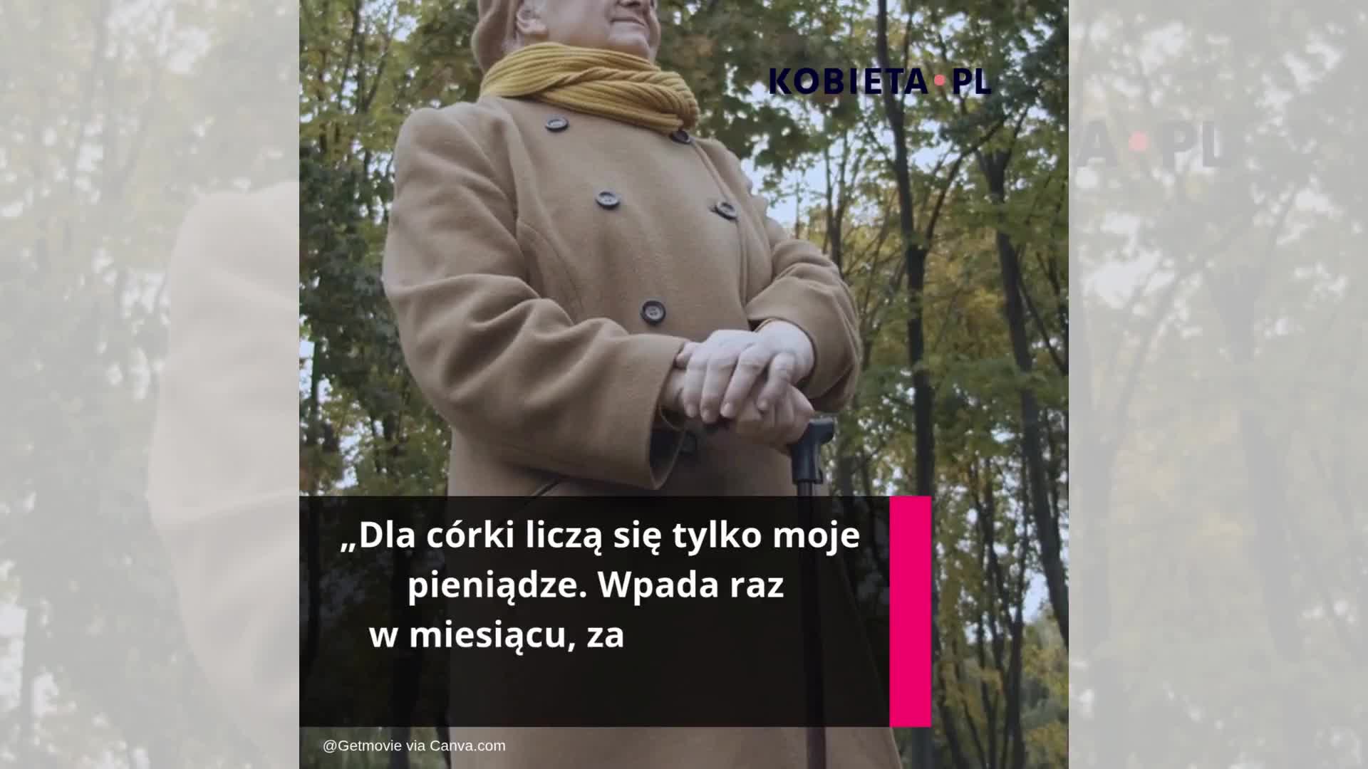 „Jako samotna matka uchyliłam córce nieba i dziś za to płacę. Widzę ją tylko wtedy, gdy listonosz przynosi emeryturę”