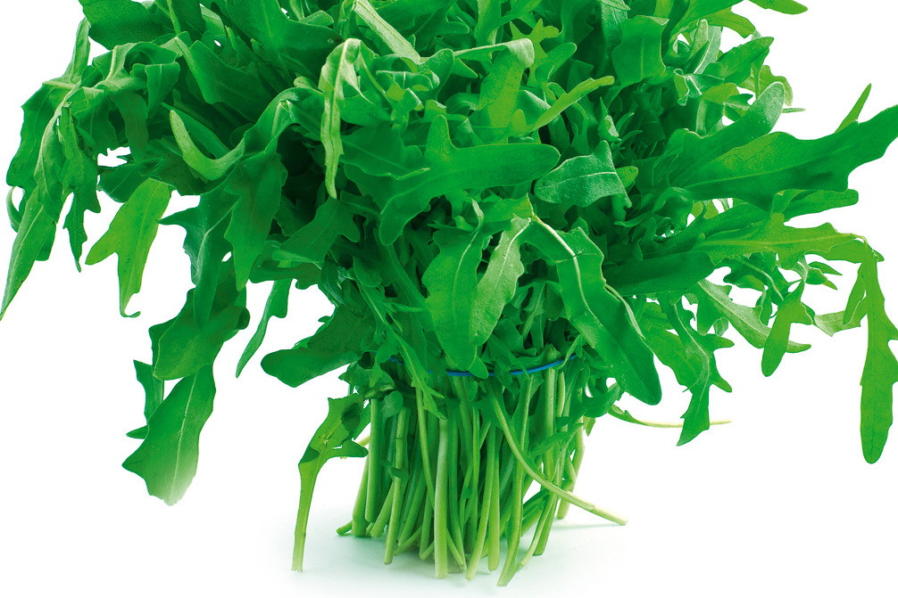 Liście rukoli zawierają witaminy, sole mineralne, dużo potasu, kwasy organiczne i olejki eteryczne