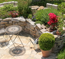 Dla ogrodu śródziemnomorskiego typowe są krzewy formowane