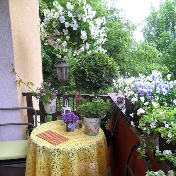 na balkonie deszcz niestraszny,