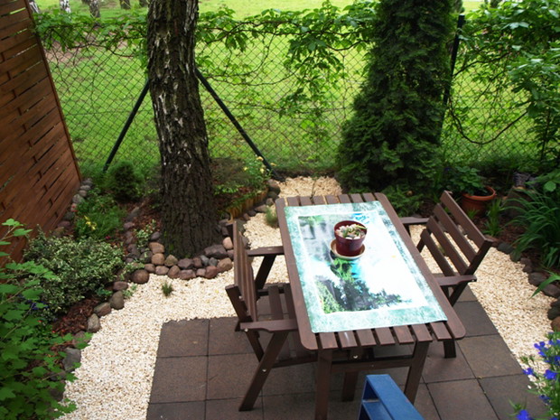 Usiąść, odpocząć po pracy - cel osiągnięty.