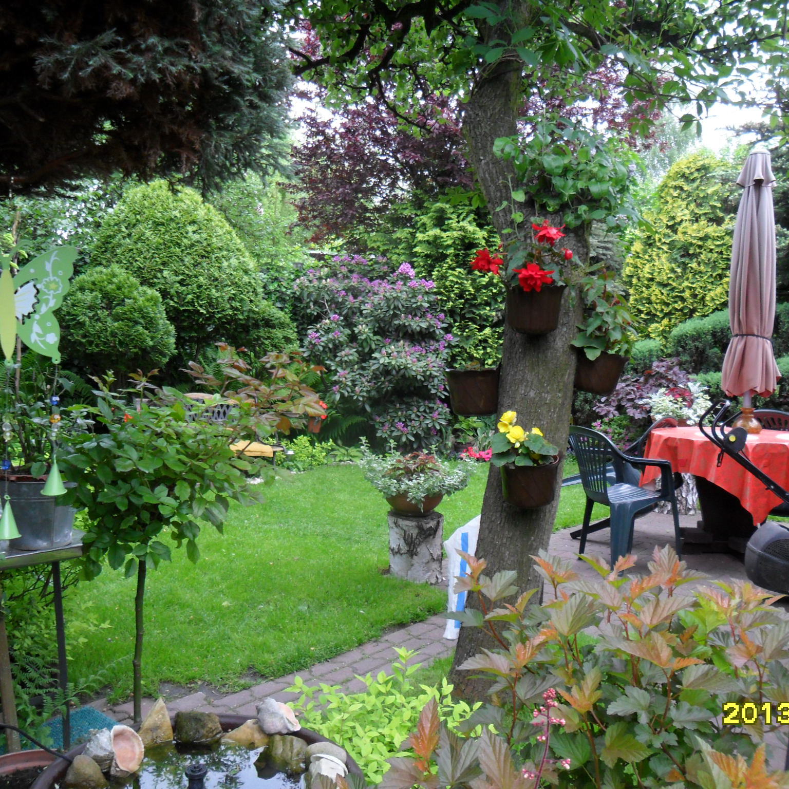 w tej scenerii - poranna kawka - to jest to.