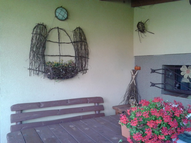 Letni pokój gościnny.