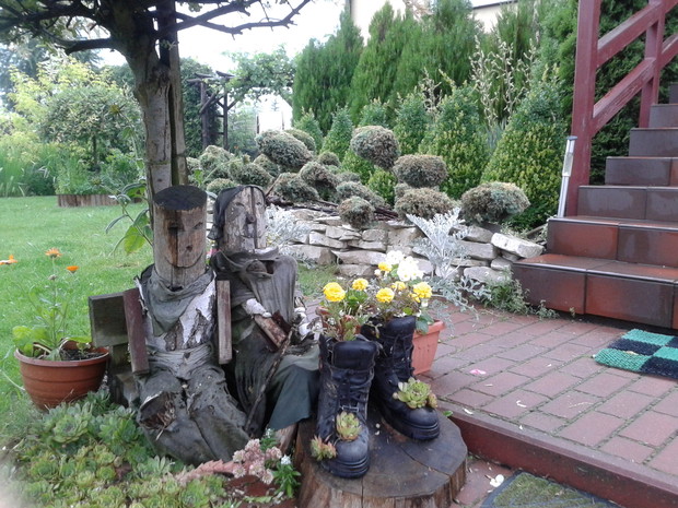 Pomysł na schodzone buty.