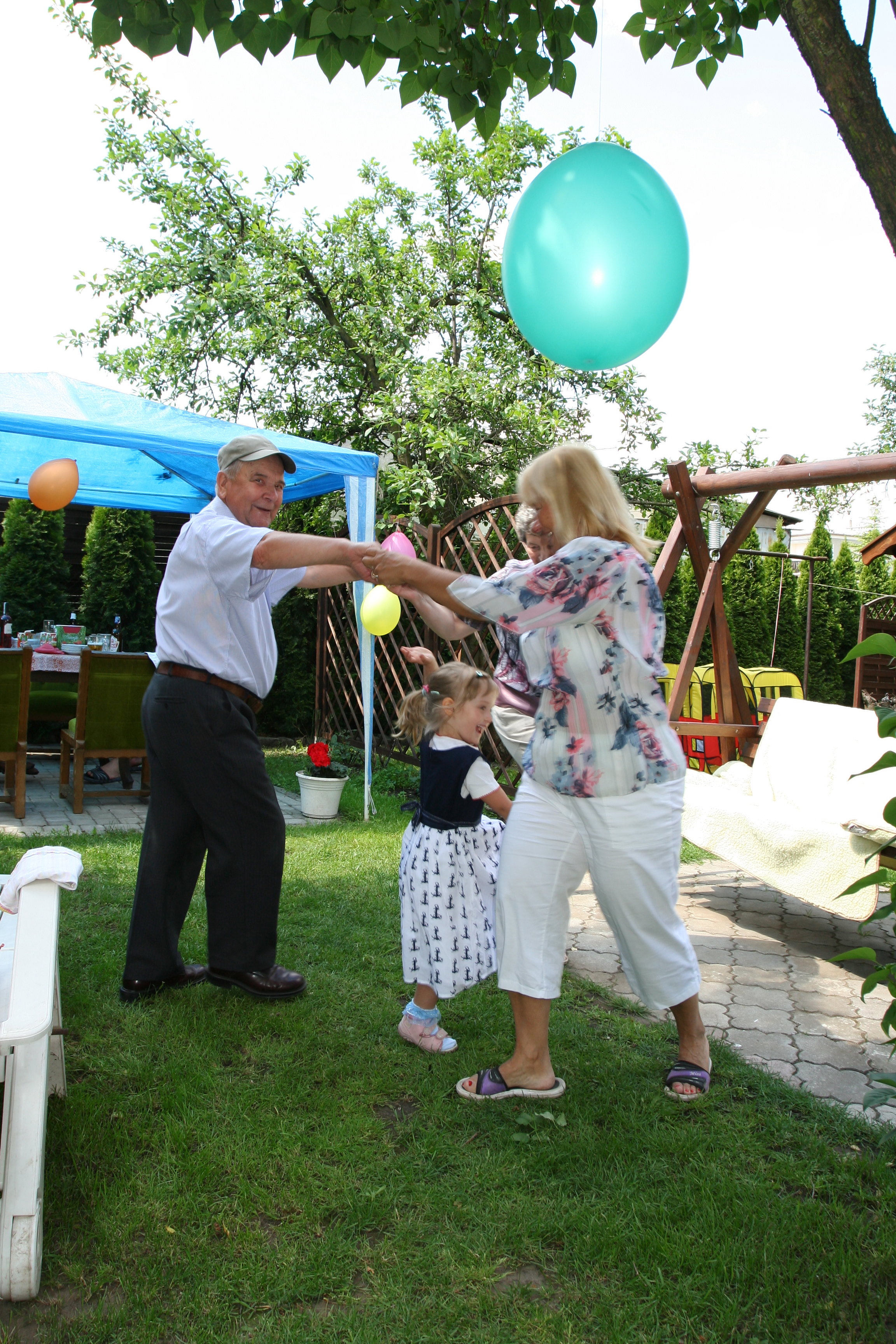 Ogród miejscem rodzinnych uroczystości