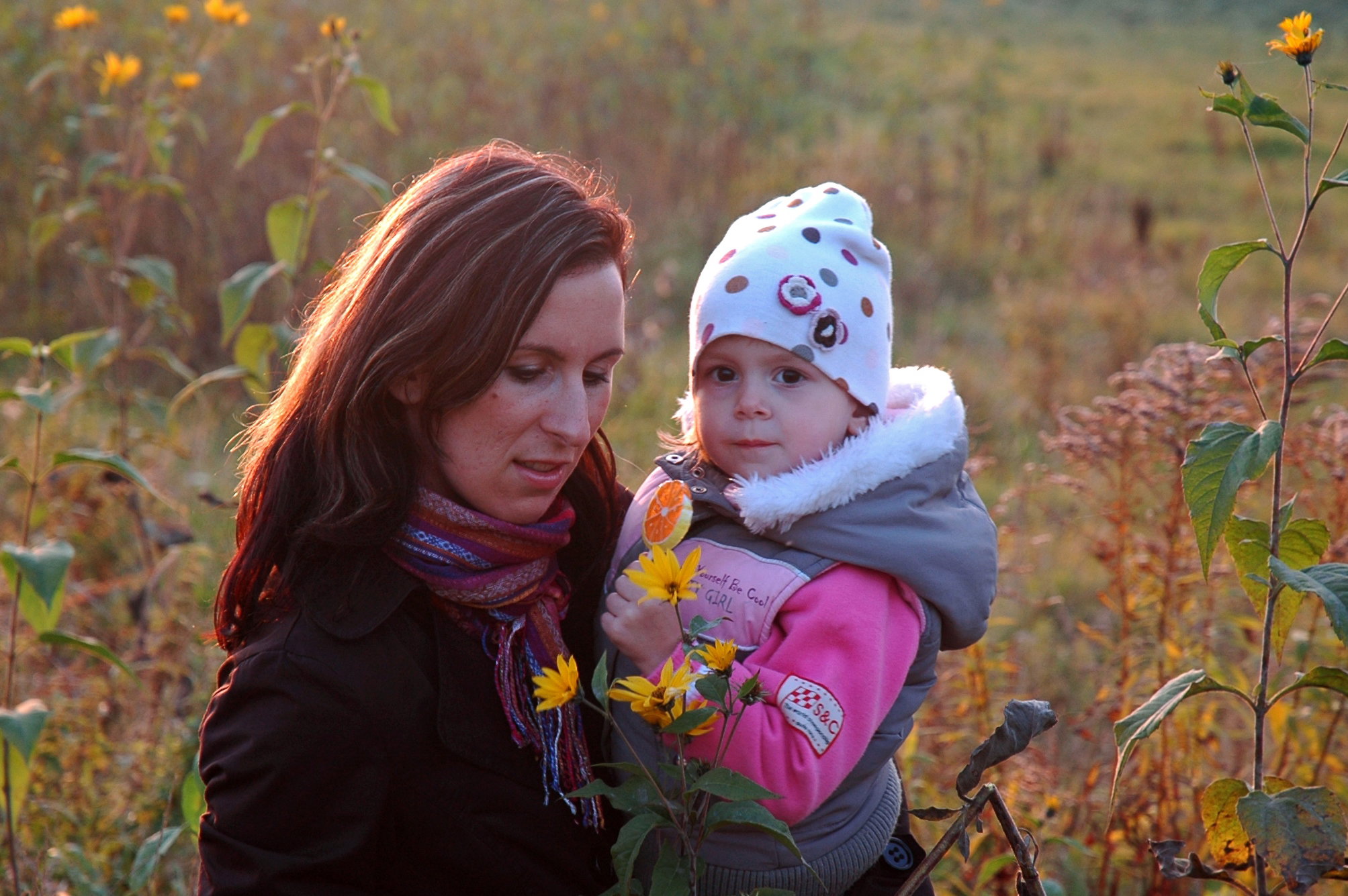 Jesień w tej części nie do końca zagospodarowanej, w tym jeszcze tajemniczym ogrodzie