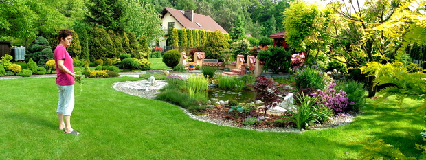 Ogród wymaga systematycznej pielęgnacji