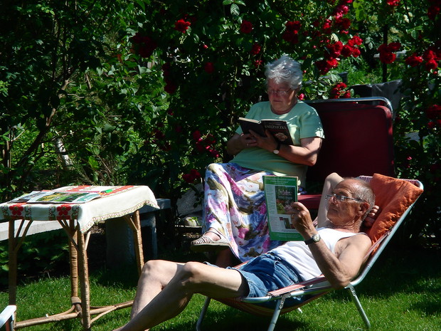 Przerwa w pielęgnowaniu roślin.......trzeba odpocząć.