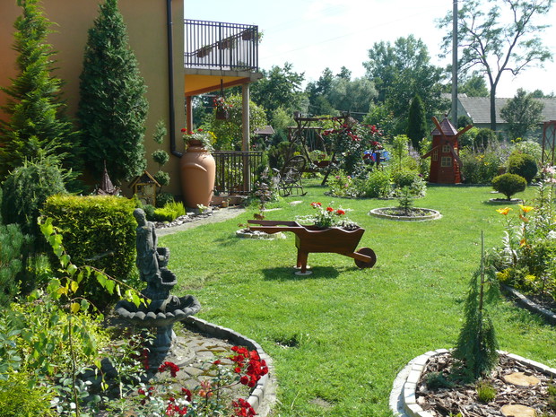 Kącik z domkiem dla owadów