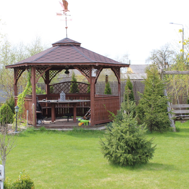 altanka, miejsce odpoczynku i rodzinnych spotkań