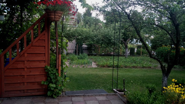 Wejście do ogrodu..