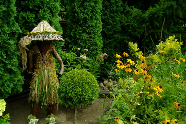 Nierozpoznawalna - ogrodowy detal :)
Mój pomysł i wykonanie 
