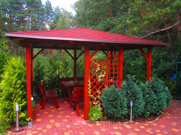 Altanka w której chętnie razem spędzamy czas