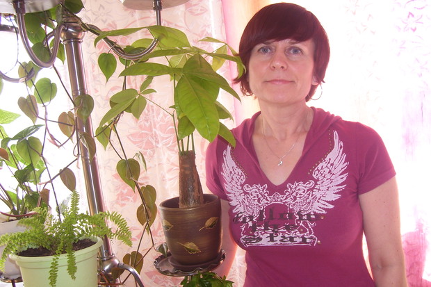 Bożenka i jej kwiatowe królestwo ;)