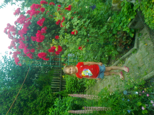 Paulinka lubi mi pozować