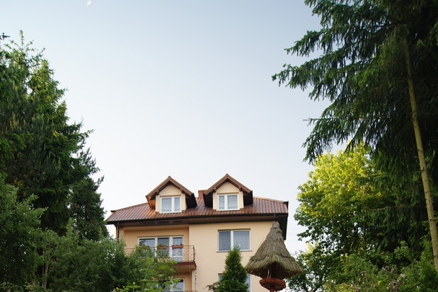 Rabata kwiatowa głowniez Lili, tulipanów,mieczyków i goździków.