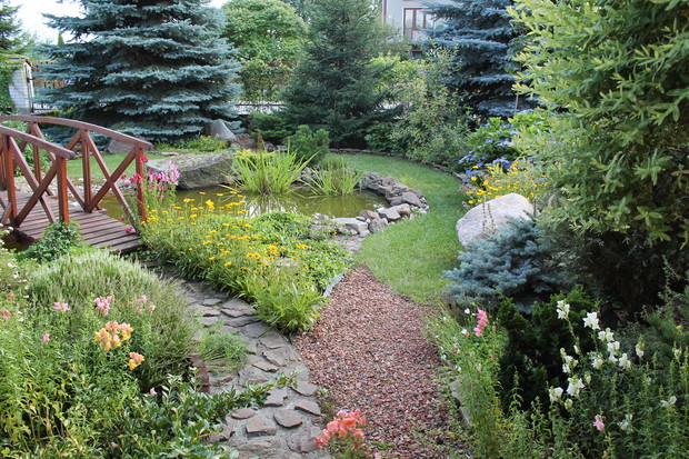 Ścieżka do oczka wodnego