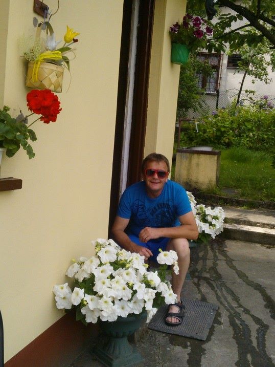 mąż też kocha nasz azyl :) 