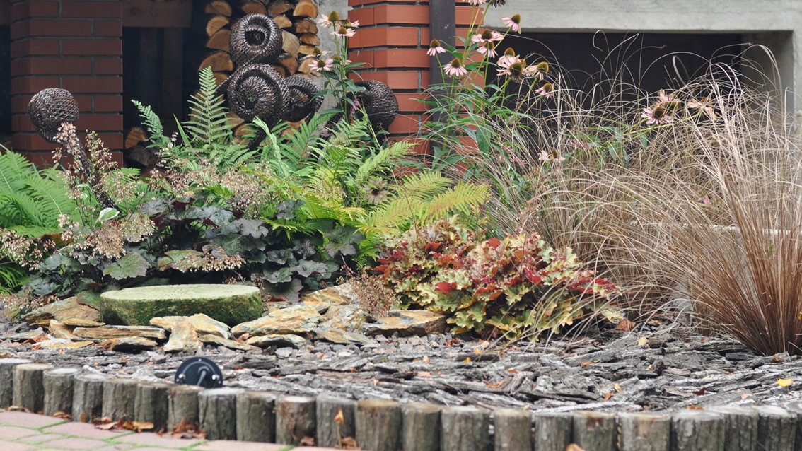 Nasadzenie nawiązujące do runa leśnego