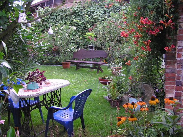 nasz nowy zakątek ogrodowy...