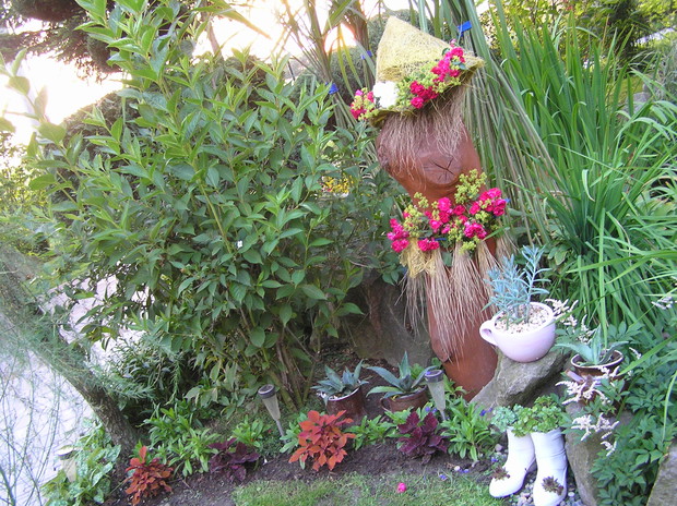 pani ogrodu jak zawsze wita i rozwesela 