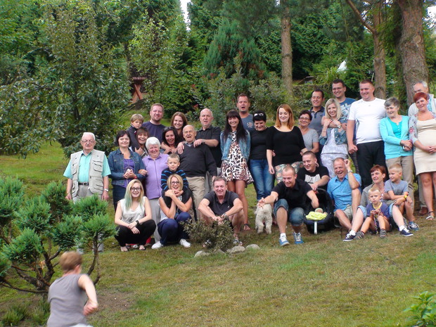 A to nasza rodzinna ogrodnicza brać......już pięć pokoleń razem.