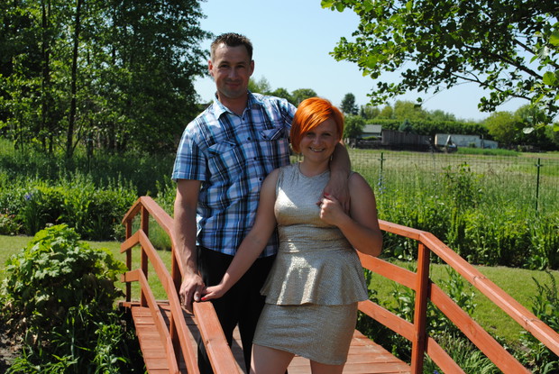 Beata wraz z mężem Piotrem 